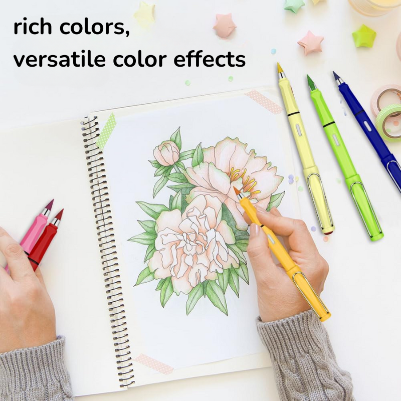 Swivy™ colorful refills for magic pencils